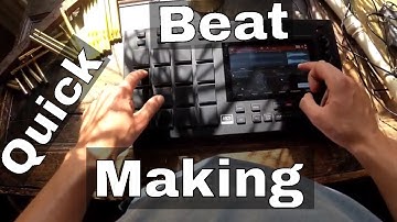 Akai Mpc Live Beat Making - Quick Beat Making