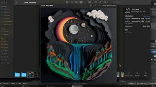 Convert 2D image to 3D using 16-bit depth map and 8-bit depth map in Blender