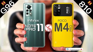 Infinix Note 11 Pro VS Poco M4 pro Full Comparison | Which is Best