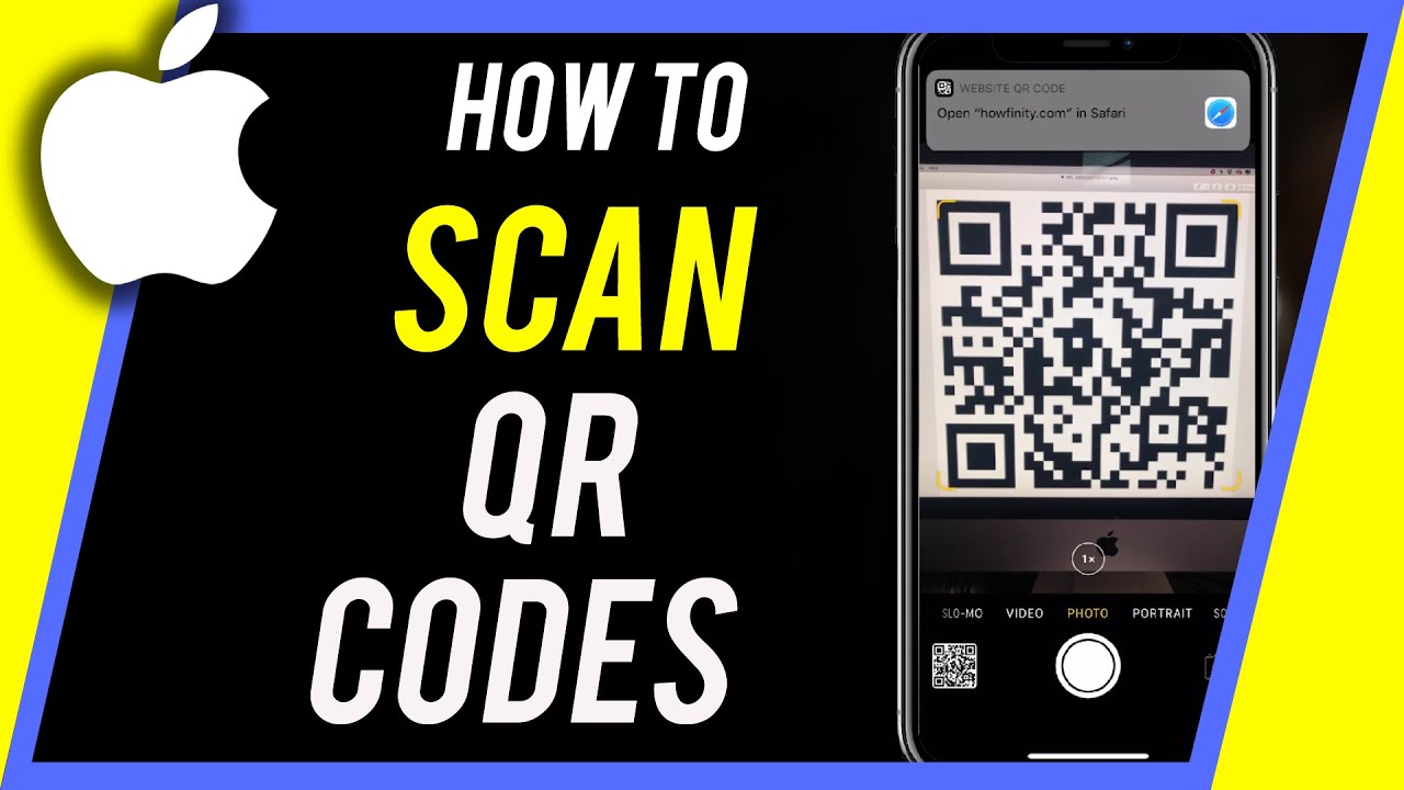 How To Scan Qr Codes On Iphone - Youtube
