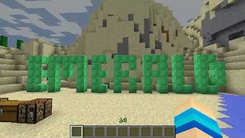 Minecraft - Emerald Tools [Mod Showcase]