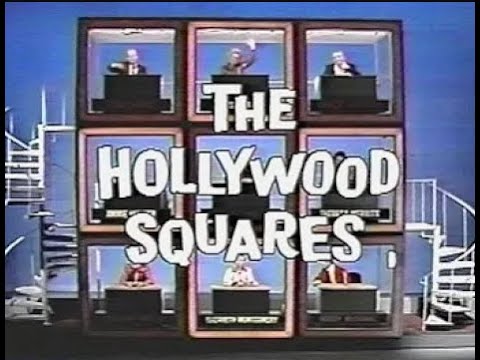 Hollywood Squares - Debbie Reynolds, Glenn Ford, Sonny Bono, Jonathan Winters...