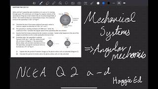 L3 Phx Mechanical systems - Angular mechanics worked example 2 Profile