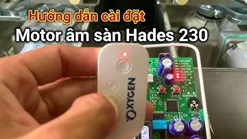 Hướng dẫn cài đặt motor âm sàn hades 230 | Trinhags