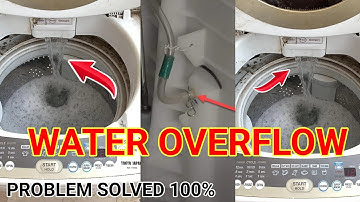 Top load washing machine overflow || Lg automatic washing machine drain problem || #wateroverflow
