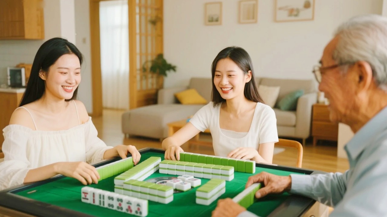 大爷来挑战美女，激动地差点把桌子闲了，美女：我十八罗汉需要这么激动么？【丫头麻麻】