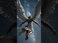 The Flying Archangels IV🪽🤍Soaring over Sedona,Santorini,and the Swiss Alps. #angel #archangels #ai