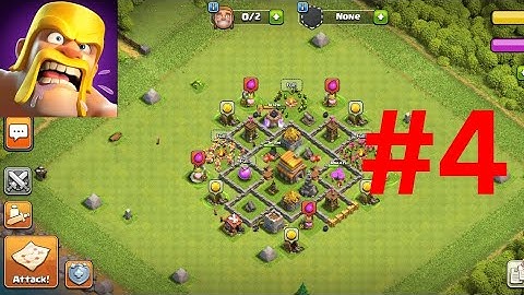 Clash Of Clans - Gameplay Walkthrough Episode 4 (iOS, Android)