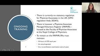 Physician Associates Webinar