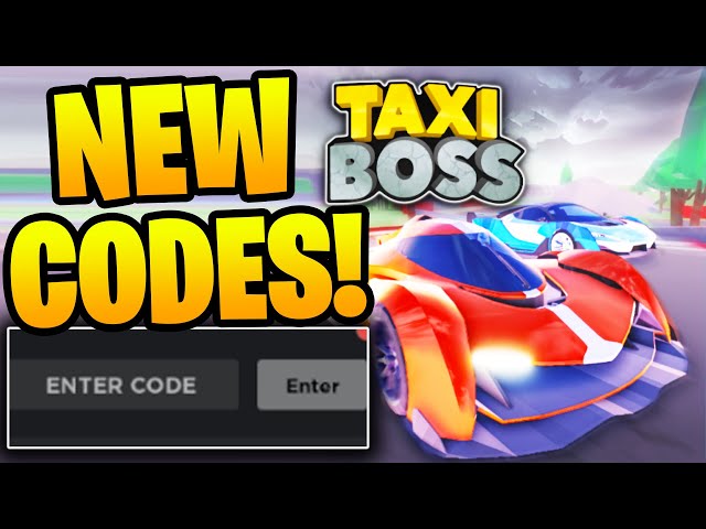 UPDATE* All New Working Codes in TAXİ BOSS!