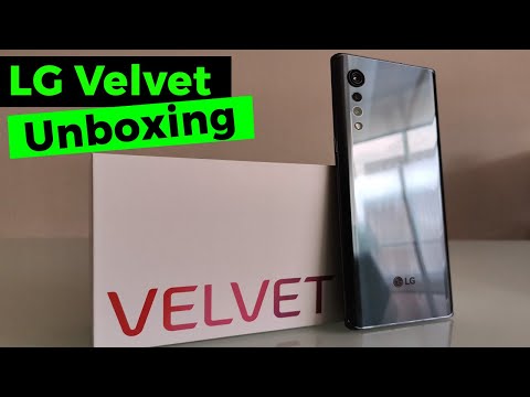 Checa el Unboxing de LG Velvet que está en México
