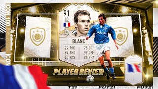 FIFA 21 - LAURENT BLANC (91) PLAYER REVIEW - FR FIFA 21