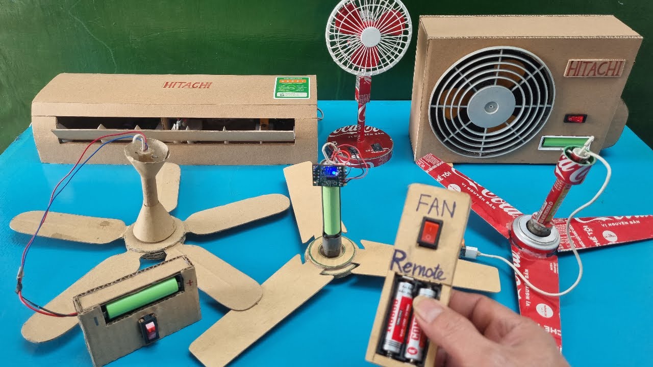 Homemade products ceiling fan for summer air conditioner with winter mode