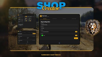 Shop Creator Script FiveM | Advanced Premium Script | ESX & QBCore Support #Rambo3Dev