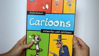 Flip Through - How to Draw and Paint Crazy Cartoon Characters by Vincent Woodcock