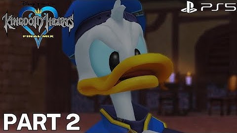 Kingdom Hearts Final Mix (PS5) - Gameplay Walkthrough Part 2 - Traverse Town - The Keyblade