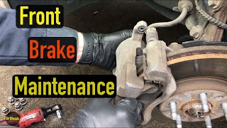 2012 - 2017 Chevrolet Sonic Front Disc Brake Maintenance Overhaul (OEM Pads, Springs & Rotors)