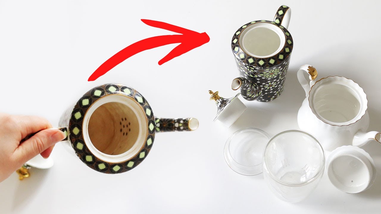 How to clean tea stains from teapots and infusers quick and easy tips