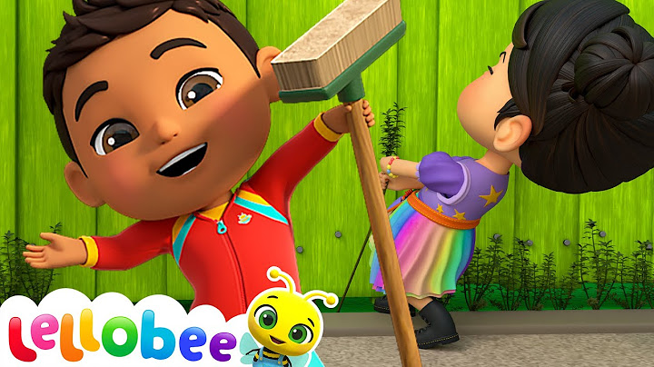 Teamwork! Farm Clean up!  | Lellobee Song for Children - Kids Karaoke