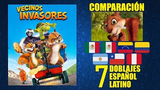 Vecinos Invasores 2006 Comparación De 7 Doblajes Latinoamericanos Con Modismos Español Latino