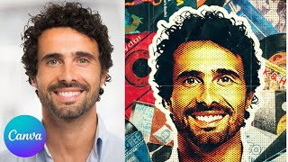 Retro Photo Effect Editing in Canva screenshot 3