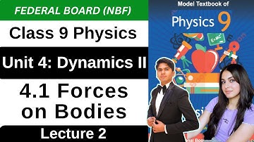 Forces on Bodies | Unit 4 Dynamics II | Dynamics 2 | Class 9 Physics Federal New Book 2025 NBF