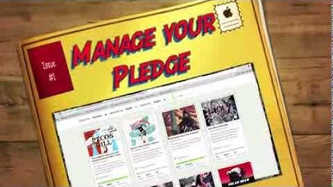 How to Manage your Pledge in Kickstarter - quick tutorial