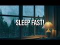 Peaceful Rain on Window in a Forest Room – ASMR for Sleeping and Studying