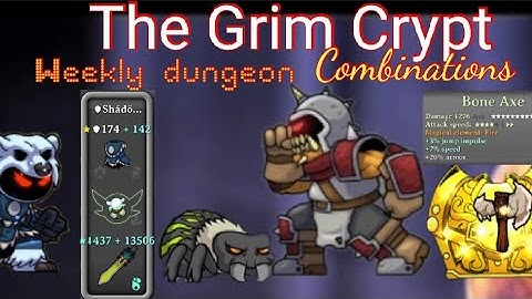 Magic Rampage. Weekly Dungeon.The Grim Crypt. Druid Gameplay.