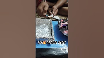 Fire fighting robot #shorts #trending #firefightingrobot