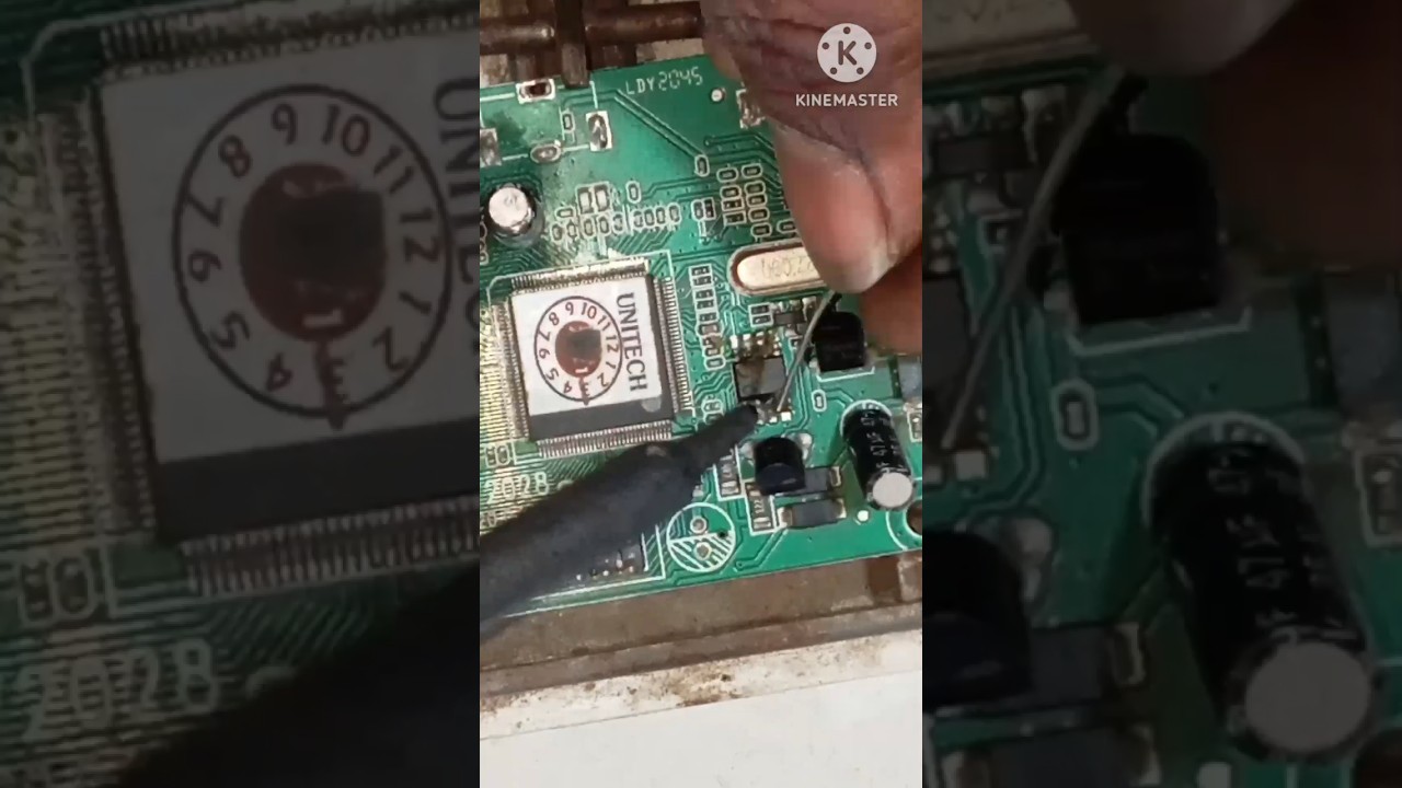 DTH free dish card memory IC nikale shoulder iron se