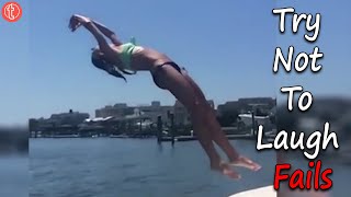 TRY NOT TO LAUGH WHILE WATCHING FUNNY FAILS #142
