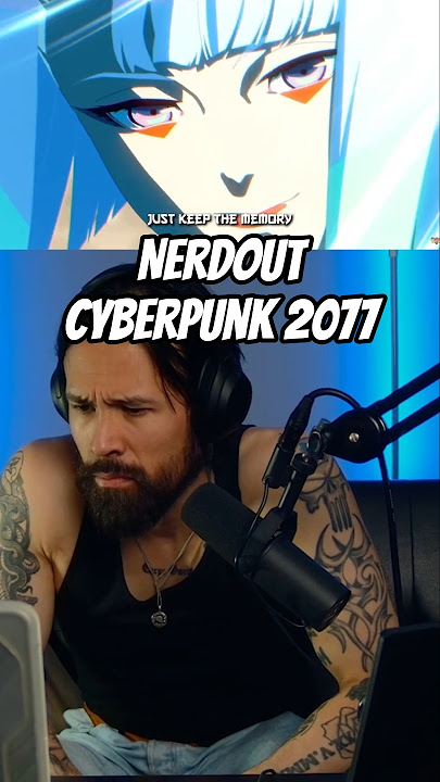 NerdOut Cyberpunk Edgerunners REACTION #cyberpunk2077 #edgerunners #nerdcore #shorts #reaction