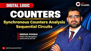 Counters & Synchronous Counters Analysis | Sequential Circuits | Digital Logic