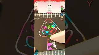 Doodlebob Phase 3 Sprunki OC with rainbow scratch #sprunki #doodlebob #rainbowpaper #scratchbook