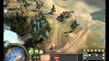 Company of Heroes 1v1 Classic Automatch Americans vs Wehrmacht, Beaux Lowlands Part 2