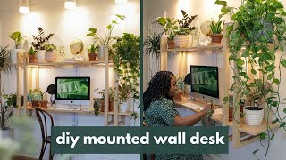 How to Build a Wall Desk