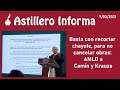 #AstilleroInforma | Basta con recortar chayote, para no cancelar obras: AMLO a Camín y Krauze