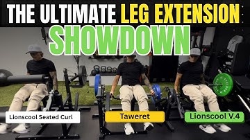 Best Leg Extension Machine of 2025? Lionscool V.4 vs Tawered vs. Lionscool Seated Leg Curl