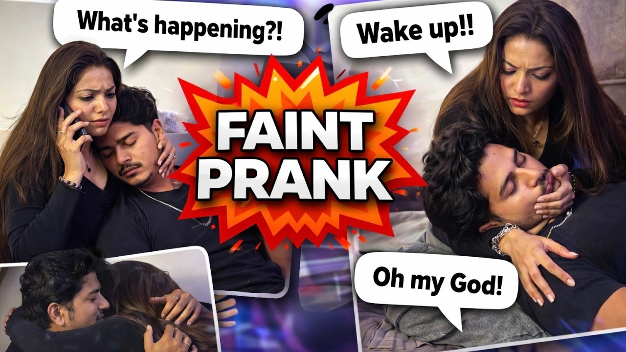 Behoshi prank on Girlfriend 🥺 || ये तो रोने लगी 😭💔 || MD Pranks