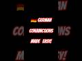 Master German Conjunctions in 10 Minutes! 🇩🇪 Easy A1–A2 Grammar #learngerman  #germanforbeginners