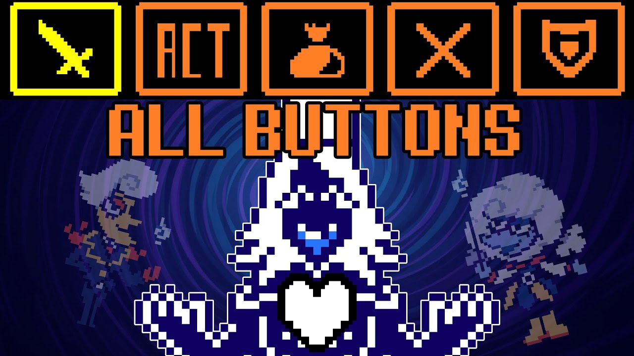 What if You Use Other Buttons in the Rouxls Kaard Fight? [ Deltarune chapter 3 ]