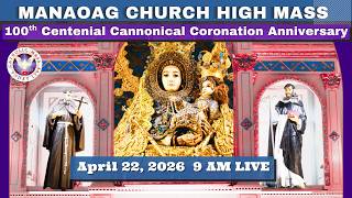 Catholic  Mass At Our Lady Of Manaoag Church  9 Am April 22 2026 Concelebrated High Mass