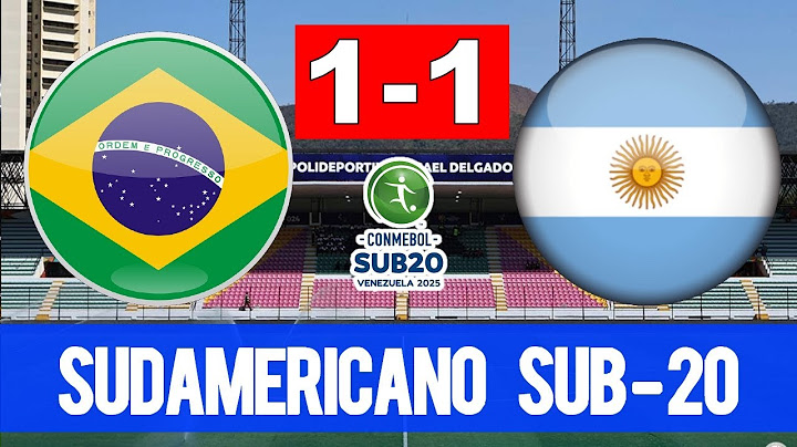 Brasil vs Argentina 1-1 | SUDAMERICANO SUB 20 | Highlights