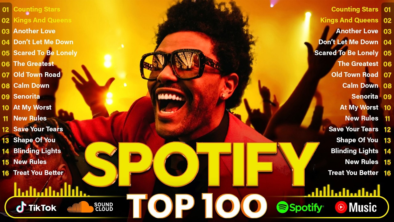 The Weeknd, Ed Sheeran, Maroon 5, Justin Bieber, Bruno Mars, Lady Gaga 💎 Spotify Playlist 2026