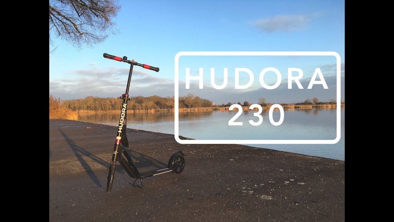 Hudora Big Wheel Style 230 - Adult Kick Scooter - YouTube