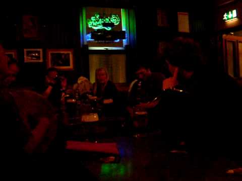 Devitt's Pub Dublin Ireland live irish traditional music uilleann pipe flute bodhran 07 25 2009