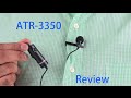 Audio Technica ATR 3350 Lavalier Microphone Review | and Test