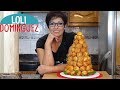 Cómo hacer una Croquembouche o Tarta de profiteroles rellenos de crema pastelera. Loli Domínguez