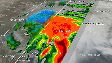 GPM Video of Harvey